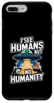 Coque pour iPhone 7 Plus/8 Plus Extraterrestre drôle alien citation