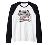 15th Wedding Anniversary Celebrating 15 Years Matching Gift Raglan Baseball Tee