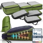 Compression Packing Cubes for Travel - Safe Space with Compression Bags for Travel - Travel and Camping Essentials - Travel Compression Packing cubes - Travel Compression Packing Cubes