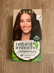 CLAIROL NATURAL INSTINCTS HAIR COLOR DYE NO AMMONIA 5 MEDIUM BROWN FREEPOST