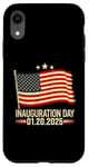 Coque pour iPhone XR 20 janvier 2025 Jour d'inauguration du drapeau américain du président Trump