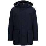 Manteau BOSS  Parka à capuche  marine déperlante