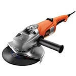 Meuleuse D'Angle 2000W - 230mm à Fil Idéal pour Bricolage Black Decker ✔