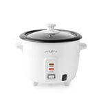 Nedis Rice Cooker, 0.6l White, 300w Riskokare - Färg: Vit