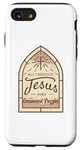 iPhone SE (2020) / 7 / 8 I Love Jesus and Crossword Puzzles Lover Christian Case