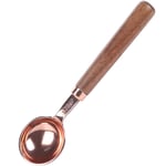 Rose Gold Coffee Scoop Kitchen Baking Tools Walnut Wooden Spoon  Coffee