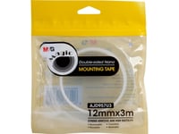 M&Amp G Nano Tape Dubbelsidig Transparent 12Mm 3M Mg