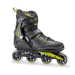 Rollerblade Men's Rb XL Inline Skates, Black/Lime, 330