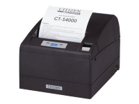 Citizen CT-S4000 - Kvittoskrivare - dubbelfärgad (monokrom) - termisk linje - Rulle (11,2 cm) - 203 dpi - upp till 150 mm/sek - USB - kniv - svart