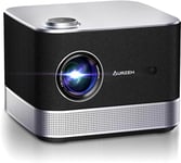 AURZEN Boom 3 Videoprojecteur 4K, Officielle-Netflix/DoIby, Auto Focus/Keystone, 500 ANSI Vidéoprojecteur WiFi Bluetooth Portable Projecteur, Full HD 1080P, 2x18W Haut-Parleurs, Zoom, HDMI/USB, Noir