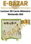 Lecteur Fente Port Carte SD Carte Mémoire Original Pour Nintendo 3DS