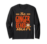 The Ginger Beard Man Funny Beard Lover Long Sleeve T-Shirt