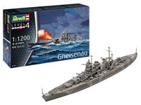 Revell 1:1200 SMS Gneisenau WWII German battleship Model Kit Skill Level 4 05181