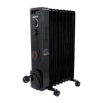 TOUGH MASTER Oil Filled Radiator 2000W Portable Oil Heater Overheat Protection