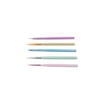 5Pcs/set Drawing Flower Line Grid Nail Art Liner Brush  Nail Salon