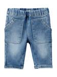 Benetton Baby Thermal Denim Jeans, Blue