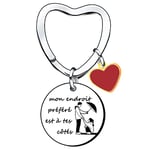 Lumengqi Porte Clef Amoureux Couple Cadeau D'anniversaire Femme Homme Porte-Clés Je T'aime Petite Amie Cadeau Copine Petit ami Cadeaux de Noël Cadeau de la Saint-Valentin (2)