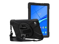 Estuff - Baksidesskydd För Surfplatta - Svart - 11.5" - För Lenovo Tab P11 Pro Za7c, Za7d, Za8l, Za8m