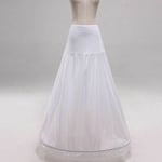 Jupon Crinoline Pour Patients,Sous-Jupe,Robe De Mariée,Cerceau,Lolita,Long Barrage,Glisse,Blanc,Tulle Rockabilly