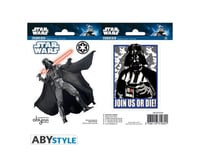 Stickers - Star Wars - Dark Vador - 2 planches de 16x11 cm - ABYstyle