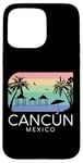 Coque pour iPhone 15 Pro Max Cancun Mexico - Vacances d'été rétro mexicaines