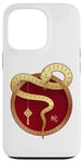 iPhone 13 Pro Zen Taiji Lucky Money Red Pocket Snake Year Pj ART ON BACK Case