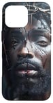 Coque pour iPhone 16 Pro Max Jésus Noir, Christianisme, Église, Christ, Jésus