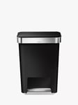 simplehuman Rectangular Pedal Bin, 45L