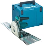 Makita SP6000J1 165mm Plunge Cut Circular Saw 110V With 1.5m Guide Rail & Case