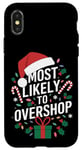 iPhone X/XS Holiday Shopper Christmas Shopping Most Likely To Overshop Case