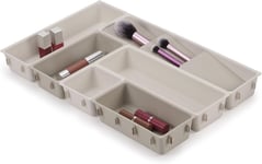 Joseph Joseph Viva - Modular 7-piece Makeup Beauty Drawer Organiser Set, Storag