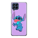 ERT GROUP mobile phone case for Samsung M53 5G original and officially Licensed Disney pattern Stich 012 optimally adapted to the shape of the mobile phone, case made of TPU
