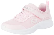 Skechers Girls Baskets, Light Pink Mesh/Trim, 43 EU