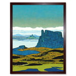 The Storr Isle Of Skye Scottish Landscape Art Print Framed Poster Wall Decor 12x16 inch