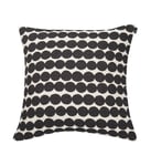 Marimekko - Räsymatto Kuddfodral Svart/Vit 50x50 från Sleepo