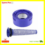 Pre & Post HEPA Filter For Dyson V8 V7 Animal Absolute Vacuum Cleaner Replace