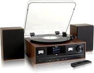 Denver MRD-52 Record Player Hi-Fi System With 2.4-inch Colour Screen - CD Player