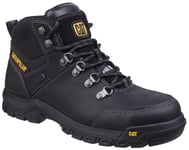 Caterpillar Mens Safety Boots Framework Leather Lace Up black UK Size