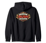 Johnson Hardwoods Bush Trimming Company Funny Gardening Zip Hoodie