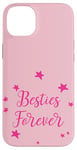 Coque pour iPhone 14 Plus Jolies étoiles avec inscription « Best Friends For Besties Forever Friend »