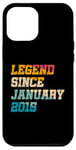 iPhone 12 Pro Max 10 Year Old Legend Since January 2015 Vintage 10th Birthday Case