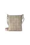 Ceannis Shoulder Bag Braided Strap Grey