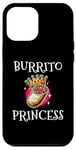 iPhone 12 Pro Max Burrito Princess Mexican Food Burritos Cinco De Mayo Case