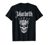 Macbeth, William Shakespeare, Actor. Theatre Gift T-Shirt