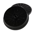 Beko - filtre Hotte lot de 2 charbon rond (diametre 149mm)