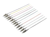 DIGITUS Professional - Fibre amorce - LC multi-mode (M) - 2 m - fibre optique - 50 / 125 microns - OM3 - gris, noir, blanc, bleu, jaune, rouge, vert, brun, orange, violet, rose, turquoise