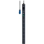 APC Easy Rack PDU, Metered, 0U, 16A, 230V - strömfördelare