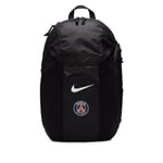 Paris Saint-Germain Ryggsäck Academy - Svart/Vit - Nike, storlek One Size