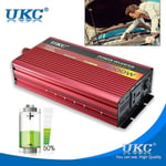 Ukc 4000w Solar Car Power Inverter DC 12v till 220v Power