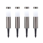 Sirita Solcelle Lampe 4 pcs. H31 Silver - Lindby